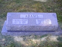 Virginia <I>Bryan</I> Adams 