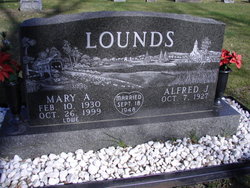 Mary A <I>Lowe</I> Lounds 