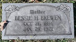Bessie H <I>Tolton</I> Brewen 