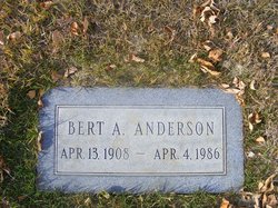 Bert Arthur Anderson 