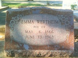 Emma <I>Itz</I> Wertheim 
