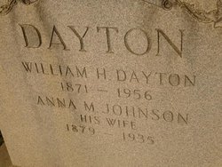Anna M <I>Johnson</I> Dayton 