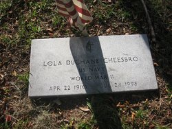 Lola Lee <I>DuChane</I> Cheesbro 