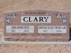 Amos Henry “Pete” Clary 