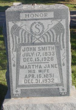 Martha Jane <I>Rowan</I> Smith 
