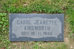 Carol Jeanette Ainsworth 