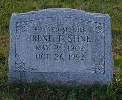 Irene F. <I>Smith</I> Stine 