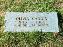 Olivia <I>Gaddis</I> Daniel 