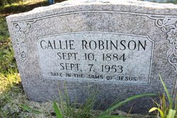 Callie <I>Gabbard</I> Robinson 