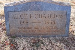 Alice Elizebath <I>Pannill</I> Charlton 