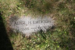 Alice Sophie <I>Howe</I> Emerson 
