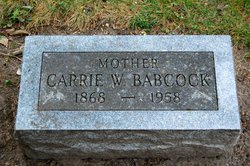 Carrie W. Babcock 
