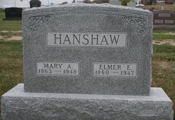 Elmer  Elleworth Hanshaw 