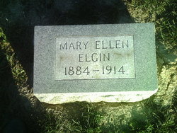 Mrs Mary Ellen “Ella” <I>Beatty</I> Elgin 