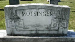 Augusta Lee <I>Moser</I> Motsinger 