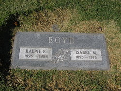 Ralph E Boyd 