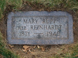 Mary <I>Reinhardt</I> Rupp 