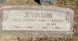 Alma V <I>Lindquist</I> Johnson 