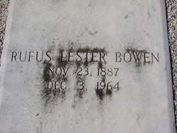 Rufus Lester Bowen 