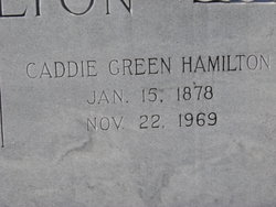Caddie <I>Green</I> Hamilton 
