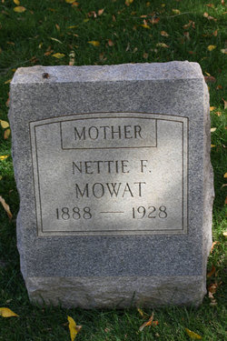 Nettie Fidela “Minnie” <I>Tullis</I> Mowat 