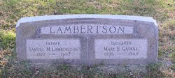 Samuel Milton Lambertson 
