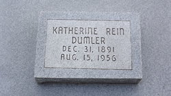 Katherine <I>Rein</I> Dumler 