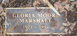 Gloria Ruth <I>Moore</I> Marshall 