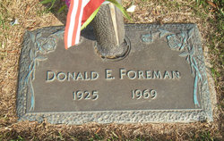 Donald E Foreman 