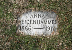 Anna <I>Geiger</I> Weidenhammer 