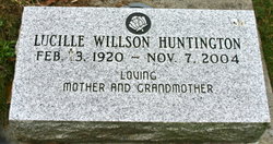Lucille <I>Willson</I> Huntington 
