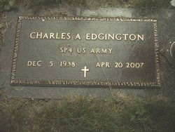 SPC 4 Charles Alexas “Sonny” Edgington 