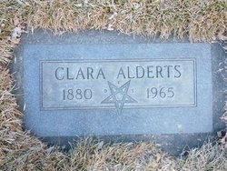 Clarinda Van Winkle “Clara” <I>Andrew</I> Alderts 