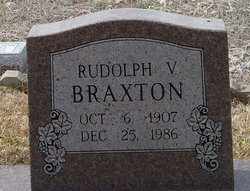 Rudolph V Braxton 