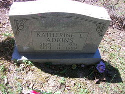 Katherine L Adkins 