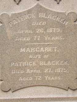 Margaret <I>McCue</I> Blacker 