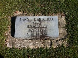 Fannie E <I>Mitchell</I> Albright 
