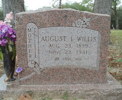 August Isabella “Isabell” <I>Taylor</I> Willis 
