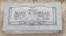 Mary Ann “Mollie” <I>Ray</I> Dornan 