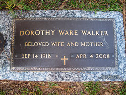 Dorothy <I>Ware</I> Walker 