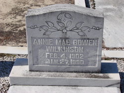 Annie Mae <I>Bowen</I> Wilkinson 