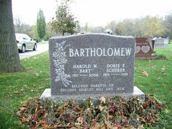 Doris E. <I>Scherer</I> Bartholomew 