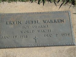 Sgt Ervin Jesse Warren 