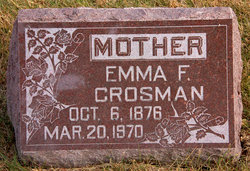 Emma Frances <I>Smith</I> Crosman 