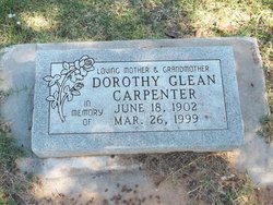 Dorothy Glean <I>Baker</I> Carpenter 