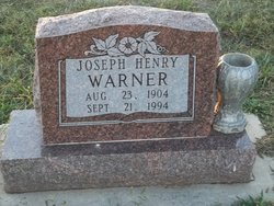 Joseph Henry Warner 
