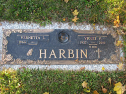 Violet Vernetta <I>Dyer</I> Harbin 