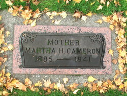 Martha H. <I>Rosby</I> Cameron 