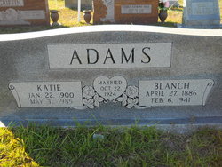 Katie <I>Blackmon</I> Adams 