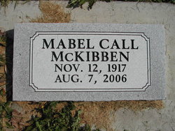 Mabel <I>Call</I> McKibben 